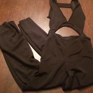 Black jumper with sexy cut outs